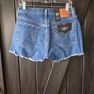 Levi's 501 High Rise Cutoff Shorts